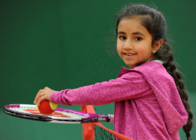 Tennis lesson