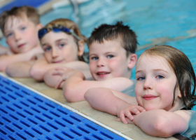 Swimming lesson